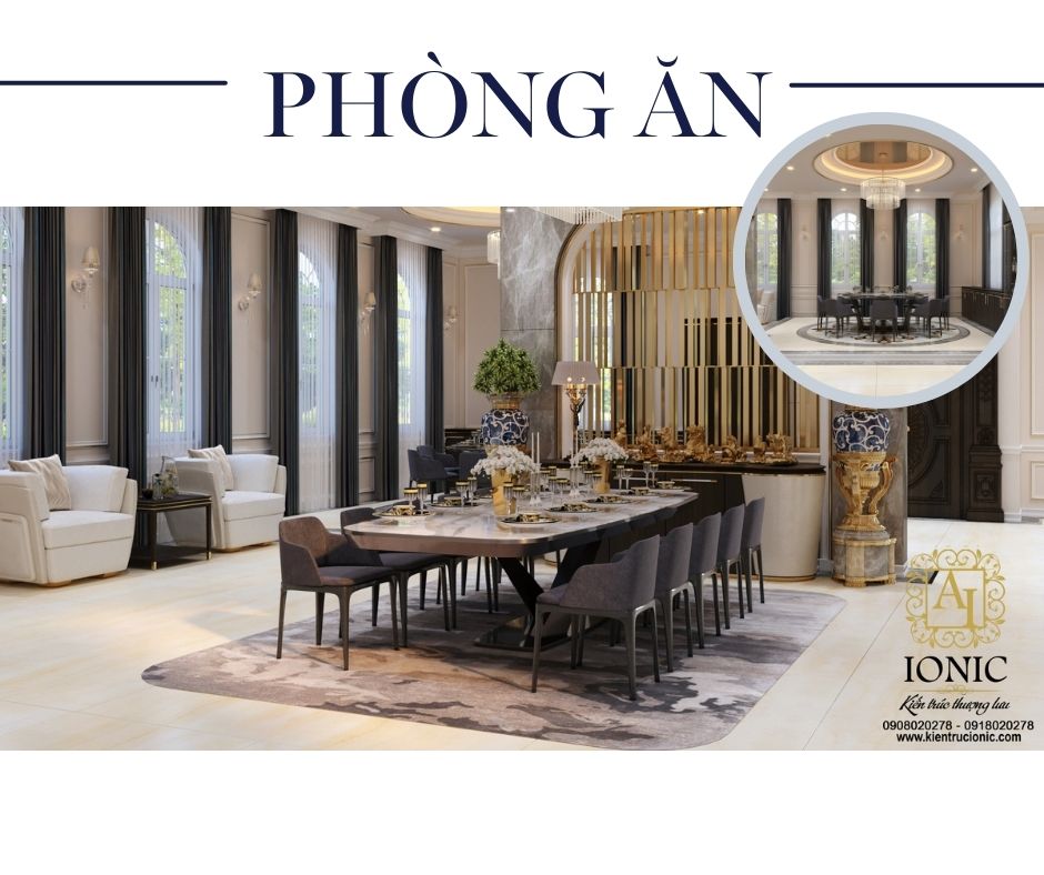 Khám Phá Sự Sang Trọng và Lịch Lãm Trong Thiết Kế Phòng Ăn Mới Nhất 2024